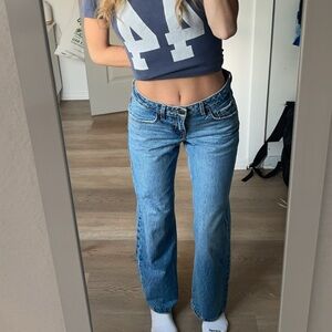 Levi’s Low Loose Jeans 24” Medium Wash